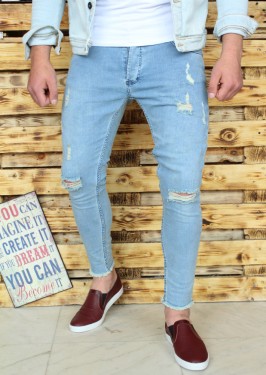 Blugi Barbati Conici SuperSlim MODEL 2017 COD: BG171 kép