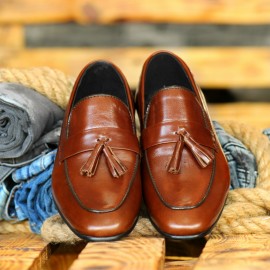 Pantofi Coniac din PIELE Naturala 100% cod: 477MB images