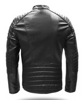 Geaca Barbati Piele Eco Neagra Model 2017 cod: GB55 Bilder