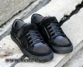 Pantofi Casual din PIELE Naturala 100% cod: 698N kép