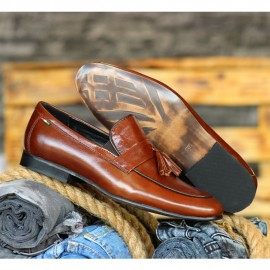 Pantofi Coniac din PIELE Naturala 100% cod: 477MB images