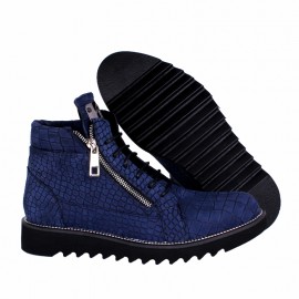 Ghete  Barbati Piele Naturala Fabricate In Romania Toamna Iarna Cod 725BLM135 kép