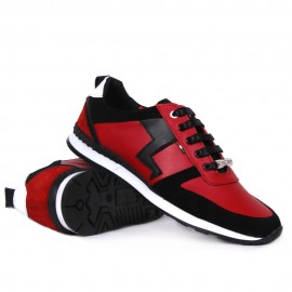 Pantofi Sport din PIELE Naturala 100% Model 2017 cod: 210ROSU kép