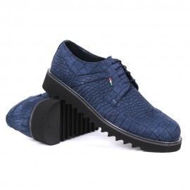 Pantofi Casual din PIELE Naturala 100% cod: 107BLM20 kép