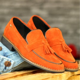 Pantofi din PIELE Intoarsa Naturala 100% cod: 477MS kép