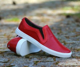 Espadrile Casual din PIELE Naturala 100% cod: 707RP kép