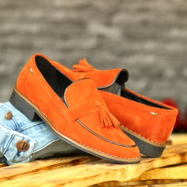 Pantofi din PIELE Intoarsa Naturala 100% cod: 477MS kép