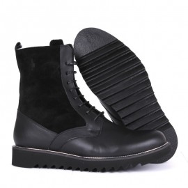 Ghete Barbati din Piele Naturala Imblanite Fabricate In Romania Cod 706N116 kép