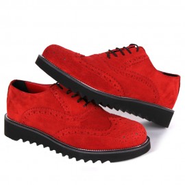 Pantofi Casual din PIELE Naturala 100% cod: 106ROSU images