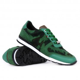 Poze Pantofi Sport ARMYCAMUFLAJ din PIELE Naturala 100% Model 2017 cod: 696AR