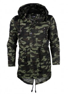 Geaca Barbati Parka ARMY CAMUFLAJE Model 2017 Primavara cod: GB47