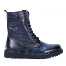 Ghete Barbati din Piele Naturala Imblanite Cod: 706Blm