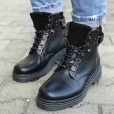 Ghete Barbati din Piele Naturala Imblanite Cod: NVG17