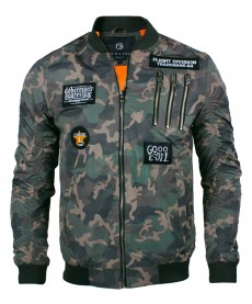 Geaca Barbati Verde Camuflaj Model 2017 cod: GB68
