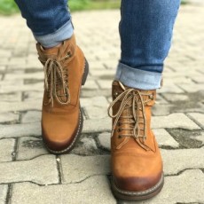 Ghete Barbati din Piele Naturala Imblanite Cod: NVG08