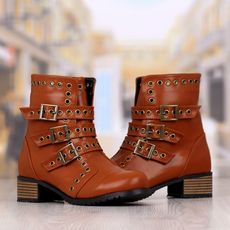 Ghete Dama Camel Captusite  Cod: 455p