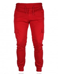 Pantaloni  Barbati Rosii cu Bata MODEL 2017 COD: BG154