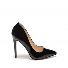 Pantofi Botinelli Negrii cu Toc cod: PD175