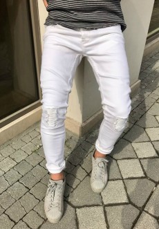 Blugi Barbati Conici WHITE COD: BG147