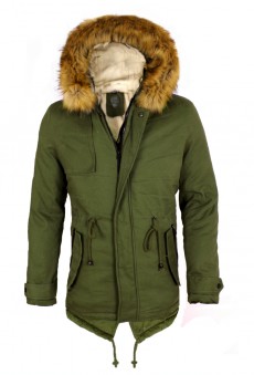 Geaca Barbati Parka cu BLANA Model 2016 Iarna  cod: GB36