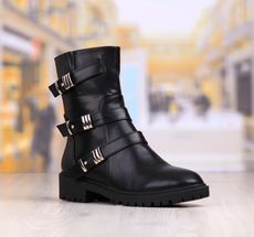 Ghete Dama Negre Captusite + Cod: 495P