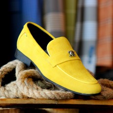 Pantofi din PIELE Naturala Intoarsa  100% cod: 477GS