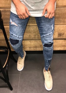 Blugi Barbati Slim MODEL 2017 COD: BG253 Transport Gratuit !!!