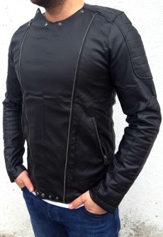 Geaca Barbati din Piele Sintetica Model 2018 cod: GB276 Transport Gratuit !!!