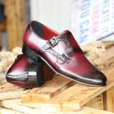 Pantofi Barbati cu Catarame din PIELE Naturala 100% cod: 121BORDO