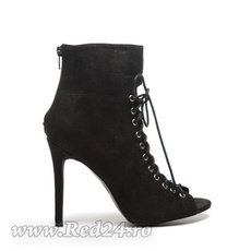 Botine NEGRE CU TOC cod: PD129