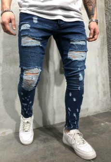 Blugi Barbati Slim MODEL 2018 COD: BG298 Transport Gratuit !!!