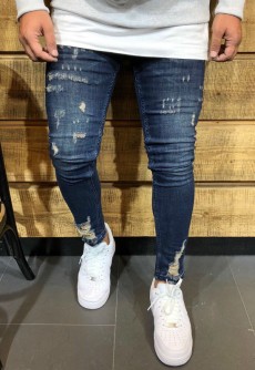 Blugi Barbati Slim MODEL 2018 COD: BG305 Transport Gratuit !!!