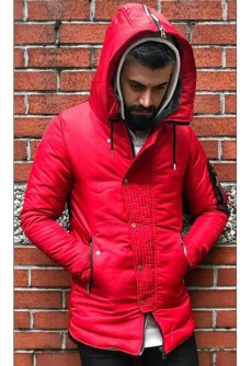 Geaca Barbati Parka de Iarna Model 2017 cod: GB228 Transport Gratuit !!!