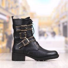 Ghete Dama Negre  +Cadou Esarfa Cod: 513Pd