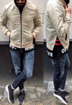 Geaca Barbati CREM din Fâș de Primavara cod: GB313